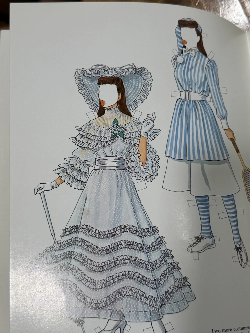 Judy Garland Paper Doll Costume Book - uncut/unused